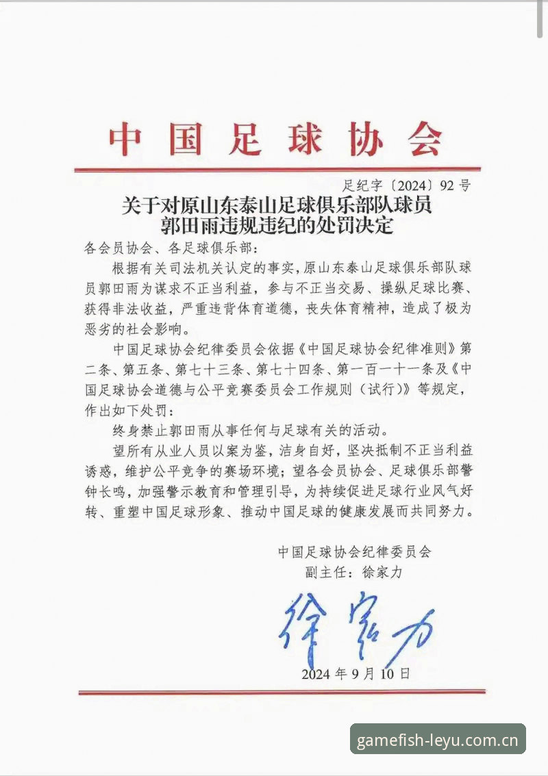 揭秘中国足协第三批禁足名单背后的足球腐败真相